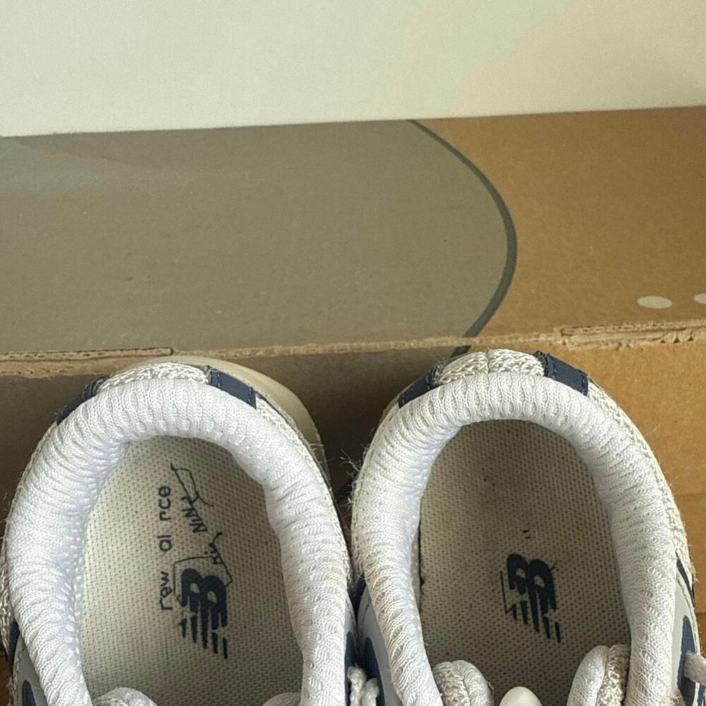 New Balance 990 V6 Grey/Blue Toddler Sneakers- SZ 7.5 C - Picture 6 of 13